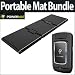Powermat PMM-PT100 Portable, Foldable Charging Mat (Black) Bundle With Powermat Receiver Li-Ion Battery Door for Blackberry Curve 8900 Black