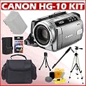 Canon HG10 AVCHD 40GB High Definition Camcorder with Accessory Bundle