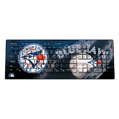 MLB Toronto Blue Jays Keyscaper Wireless USB Keyboard On Sale