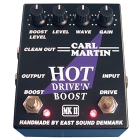 Carl Martin Hot Drive and Boost MKII Pedal by 