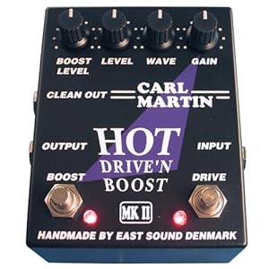 Carl Martin Hot Drive and Boost MKII Pedal