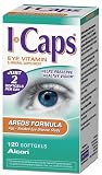 Icaps Areds Formula Eye Vitamin and Mineral Supplement, 120 Softgels,