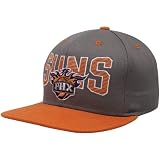 adidas Phoenix Suns Gray-Orange Two-Tone Striped Snapback Adjustable Hat
