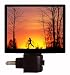 Running Night Light - Woman Jogging - Runner