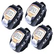 (4-pack)New State-of-the-art Fashionable Wristwatch Walkie Talkie Spy Wrist Watch--Auto Channel Scan--LCD display--Auto Squelch
