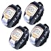 AGPtek Fashionable Wristwatch Walkie Talkie Spy Wrist Watch (4-pack)