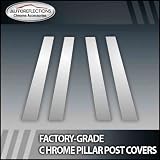 07-09 Saturn Aura 4Pc Chrome Pillar Post Covers 