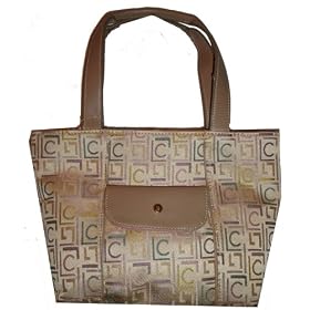 Ladies Liz Claiborne Purse Handbag Fall Multi and White Multi-colored Heritage Mosaic Resort