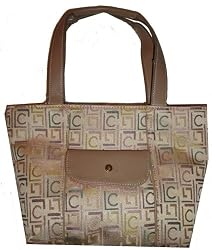 Women's Liz Claiborne Purse Handbag Fall Multi & White Multi-colored Heritage Mosaic Resort