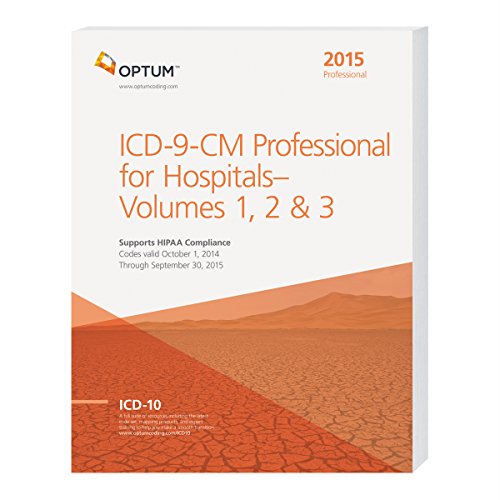 ICD-9-CM Professional for Hospitals, Vol 1, 2 & 3 - 2015 (softbound)