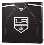 NHL Los Angeles Kings Dark Jersey Canvas Print (20 x 20)