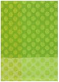 100% Cotton Jacquard Dots Lime Green Dishtowel 18" X 28" Set / 6