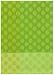 100% Cotton Jacquard Dots Lime Green Dishtowel 18" X 28" Set / 6