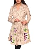 Desigual Damen Trench Coat 21E2926, Gr. 42 (XL) (ES 44), Braun (Tostado)