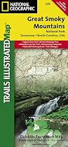 Great Smoky Mountains National Park, TN - Trails Illustrated Map # 229 (National Geographic Maps: Trails Illustrated)