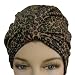 Leopard Classy Polyester Turban Hat Head Cover Sun Cap