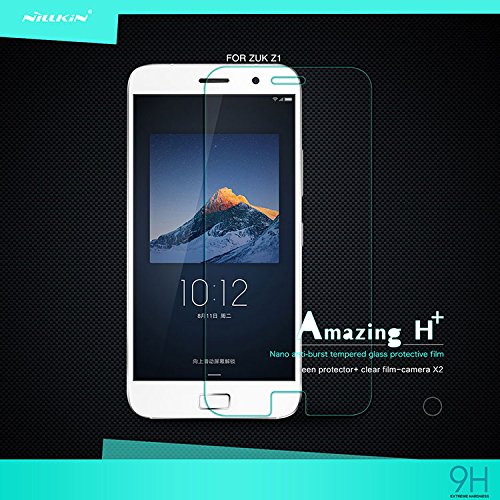 Lenovo ZUK Z1 Screen Protector , ivencase Anti-burst Tempered Glass Film Anti-Scratch film Clarity for Lenovo ZUK Z1 5.5" + One "ivencase " Anti-dust Plug Stopper