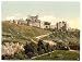 The castle, Dover, England wall sized print (photochrom) photochrome , 18x24