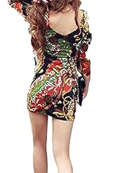 Sexy V-neck Long Sleeves  Shirt  Dress