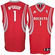 Tracy McGrady Jersey: adidas Red Replica #1 Houston Rockets Jersey