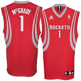 Tracy McGrady Jersey adidas Red Replica #1 Houston