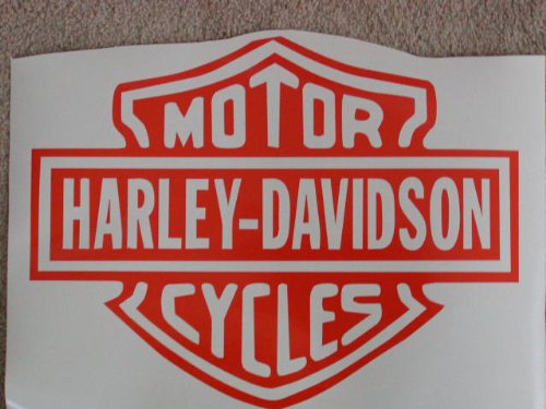 Harley Davidson Window Decal 8x10