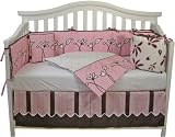 Boutique Pink Cocoa 4 Piece Bedding Bundle