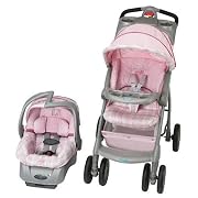 Evenflo Aura Select Travel System - Pink Cuddle Bear