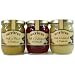 Gourmet Food : Chestnut,Flower, Lavender honey Assortment Michaud Ours Brun Provence Honey