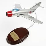 Mikoyan-Gurevich MiG-15 Desktop Wood Model Aircraft Display / Unique and Perfect Gift Idea