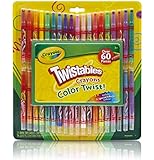 Crayola Twistable Crayons & Paper Toy (60 Piece)