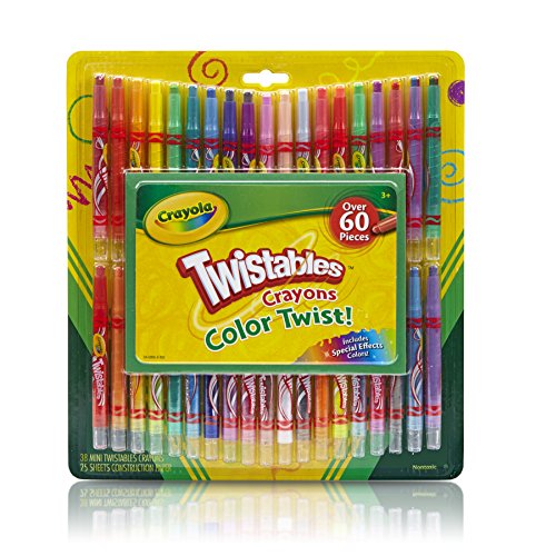 Crayola Twistable Crayons & Paper Toy (60 Piece)