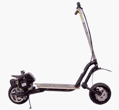 Patmont Motor Werks 216030011 GTR Roadster Scooter - Synister Black