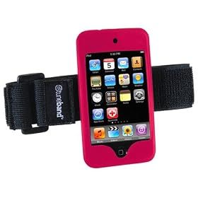Tuneband for iPod Touch (2nd and 3rd Generation, NEWEST), Grantwood Technology's Armband, Silicone Skin, and Screen Protector, 8GB/16GB/32GB/64GB, Assorted Colors