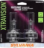 Sylvania 9003 Xtra-Vision Halogen Headlight - Pack of 2 Bulbs