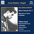 Rachmaninov : Concerto Pour Piano n� 2 ; Rhapsodie sur un th�me de Paganini
