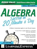 Algebra Success in 20 Minutes a Day (Skill Builders)
