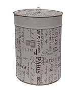 Bisk Cesto De La Ropa Round Bamboo Design multi color