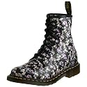 Dr. Martens Women's Lottie Boot,Black Floral,UK 5 (US Women's 7 M)