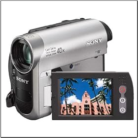 Click here to buy Sony DCR-HC52 MiniDV Handycam Camcorder and 40x Optical Zoom Carl Zeiss Lens.