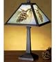 Meyda Tiffany 16 Inch H Pinecone Accent Lamp