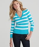 Tommy Hilfiger Sweater, Jenny Striped Cable Knit
