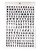280 Temporary Tattoos - M3 Style