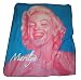 TR1 Marilyn Monroe Profile Pink Fleece Throw Blanket