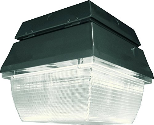 MHT Lighting MHT CL-80E-5k-U Square Induction Canopy Light, 80W