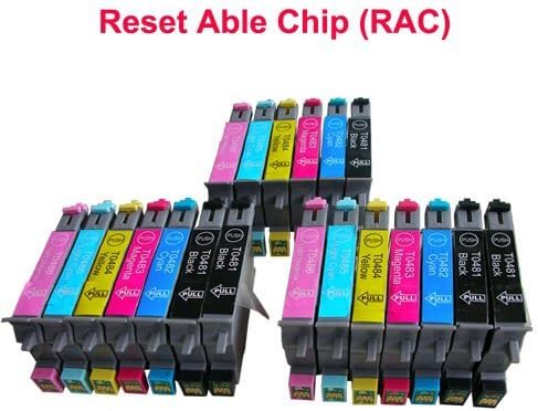 ND Compatible Ink Cartridge Replacement for Epson T048 (5xBlack, 3xCyan, 3xMagenta, 3xYellow, 3xLight Cyan, 3xLight Magenta, 20-Pack)