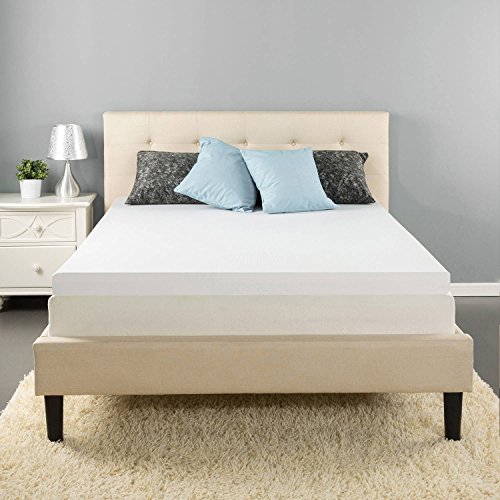 Sleep Master 3 Inch Memory Foam Mattress Topper, Twin
