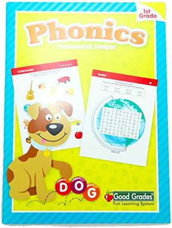 Good Grades First Grade Educational Workbook Set (Set of 4)