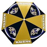 Baltimore Ravens NFL Beach Umbrella (6 Ft Diameter)