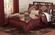 Berry Luxe Queen Size Comforter Set with 4 Bonus Pieces